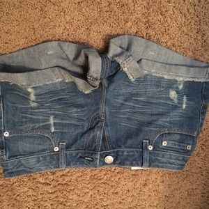 Jean shorts